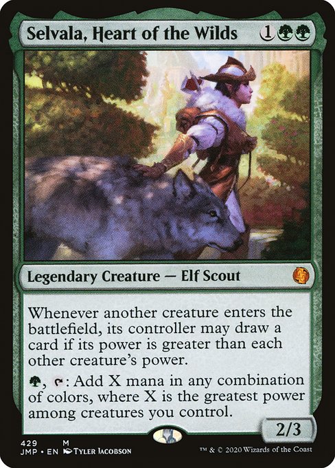 selvala heart of the wilds foil