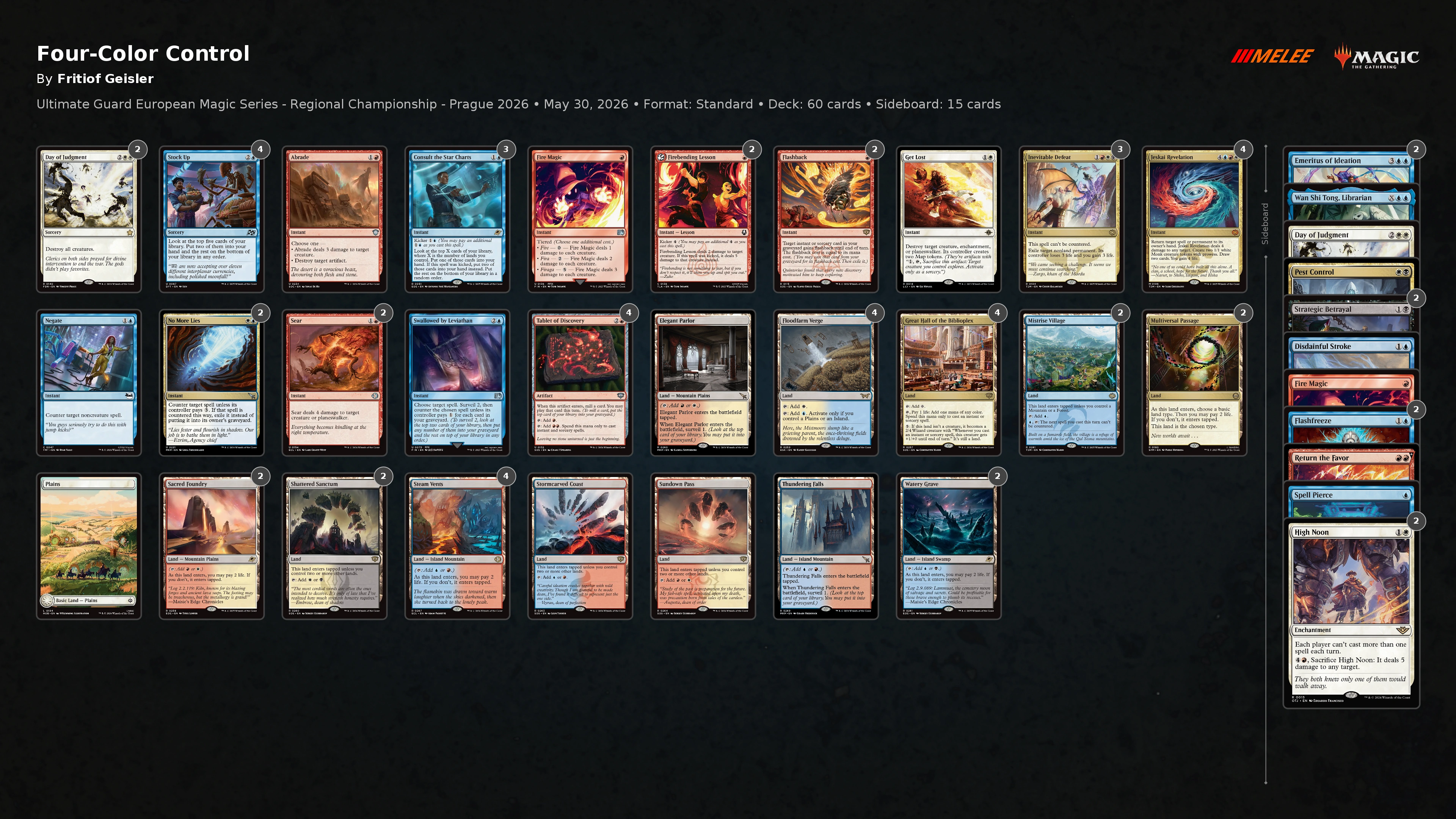 Four-Color Control | Melee