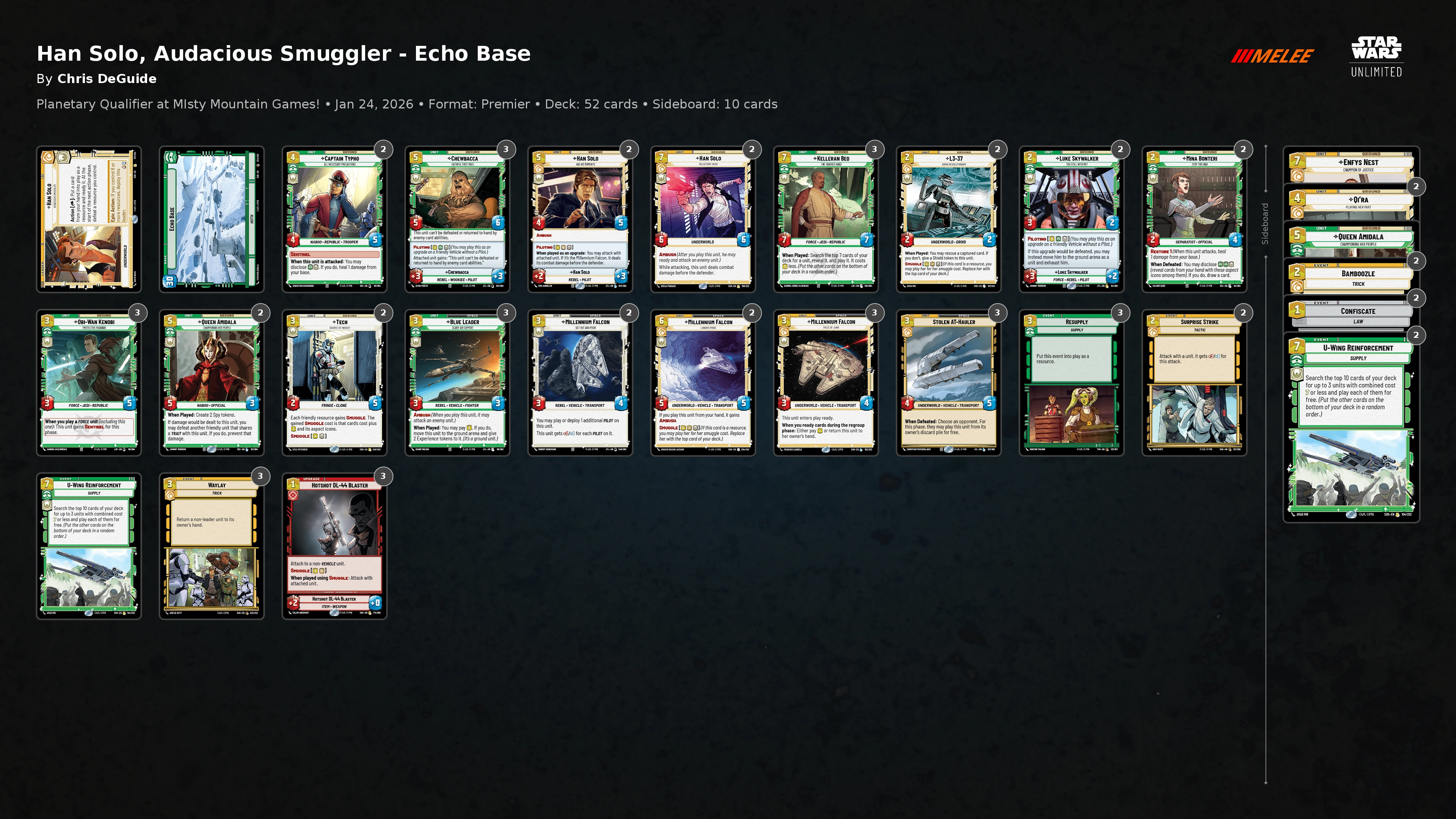 Base Melee Han Solo, Audacious Smuggler - Echo Base | Melee