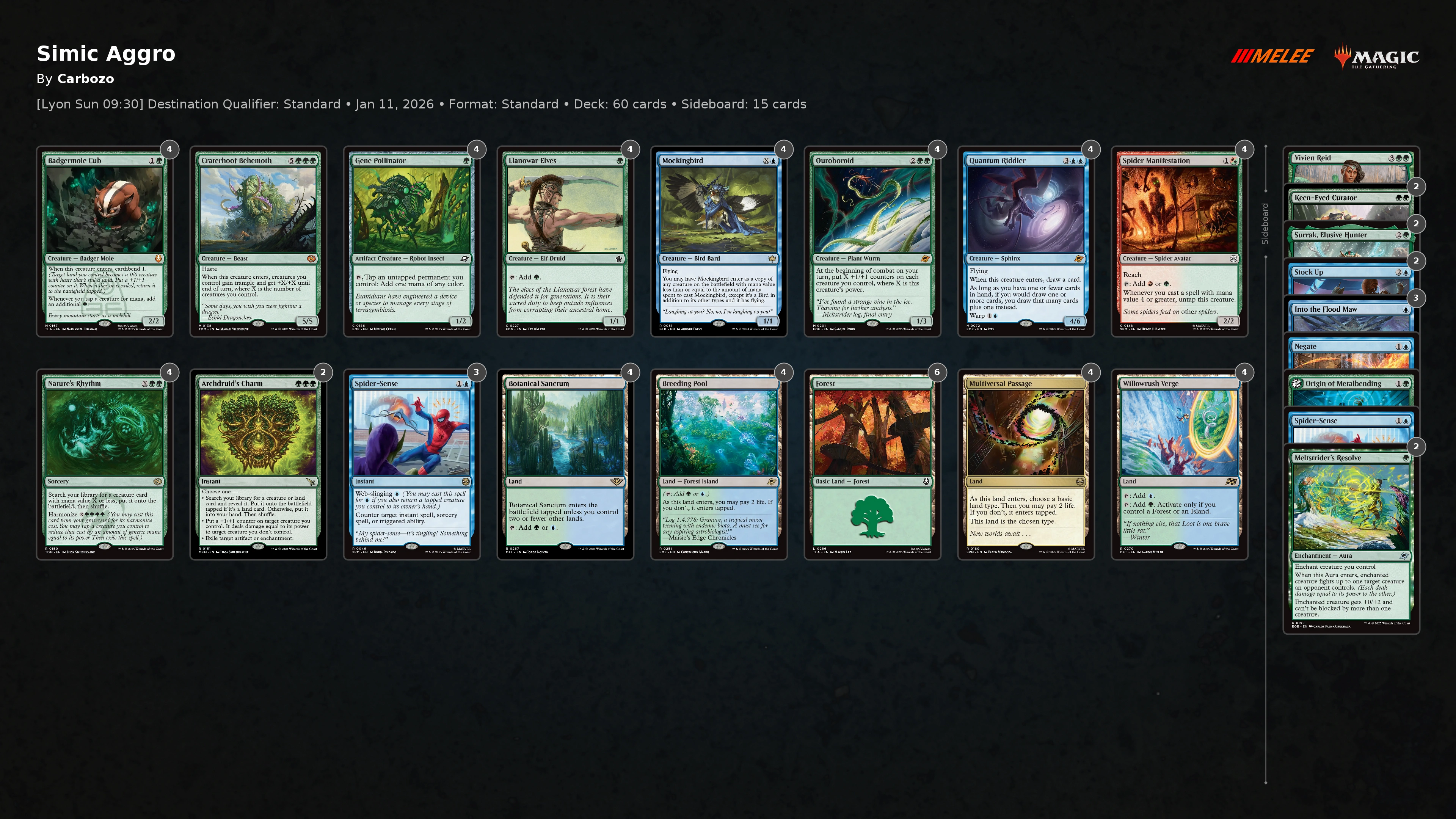 Simic Aggro | Melee