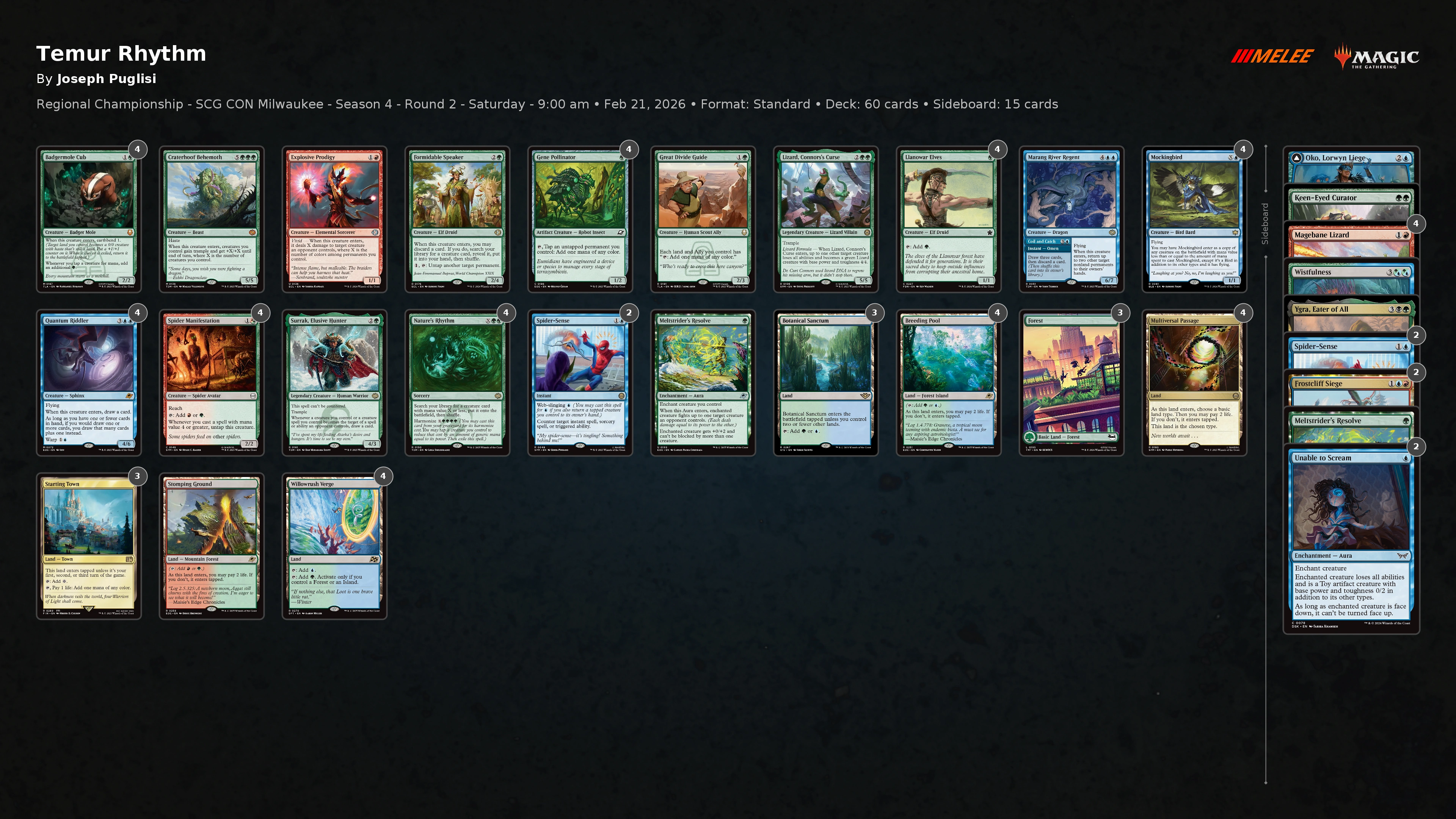 Temur Rhythm | Melee