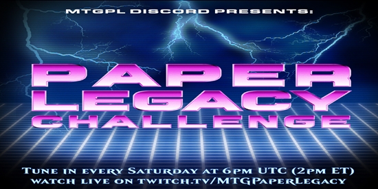 Paper Legacy Discord Saturday tournament - 11/14 - tournament brand image