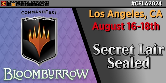 CFLA 08/16/24 - Secret Lair Sealed Deck 11:30AM - tournament brand image