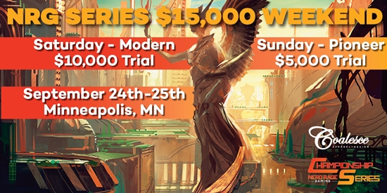 NRG Series $10,000 Trial - Minneapolis (Modern) - tournament brand image