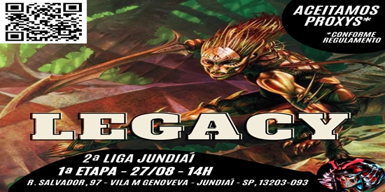 1ª Etapa - 2ª Liga Legacy Jundiaí - tournament brand image