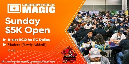 DEN24 Sun 10:00 - Modern $5k Open 8-slot RCQ (Newly Added!) - tournament brand image