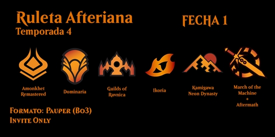 Ruleta Afteriana: Temporada 4 (Fecha 1) - tournament brand image