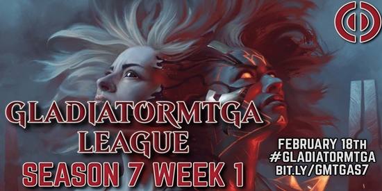 GladiatorMTGA League: Season 7, Week 1 - tournament brand image