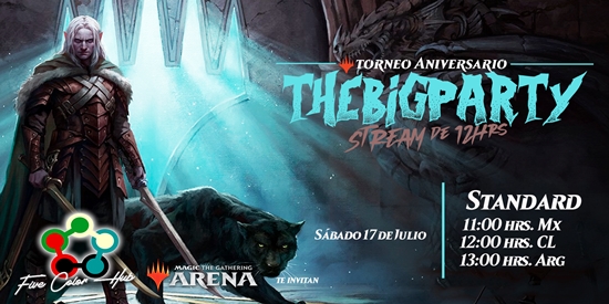 THE BIG PARTY Torneo Aniversario by 5CH LATAM SERIES - tournament brand image