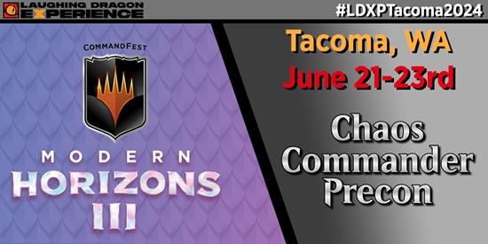 CFSEA 6/22/24 - Chaos Commander Precon - 5:30 PM - tournament brand image