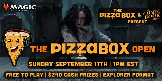 The Pizza Box Open: Explorer - tournament brand image