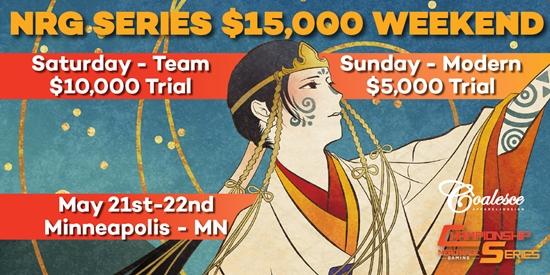 NRG Series $5,000 Trial - Minneapolis (Modern) - tournament brand image