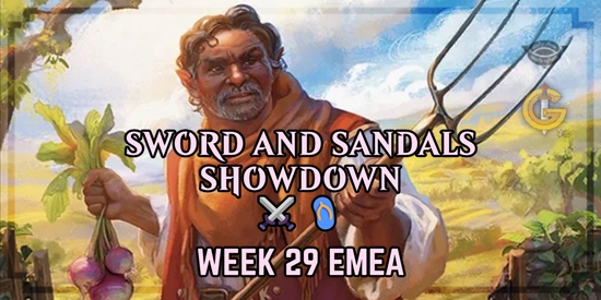 Sword and Sandals Showdown: EMEA Week 29 - tournament brand image