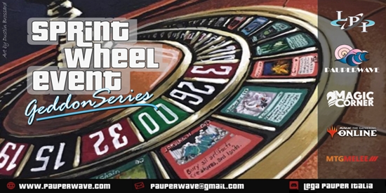 Sprint Wheel Event - Geddon Series road PAUPERGEDDON ROMA 2022 Final - tournament brand image