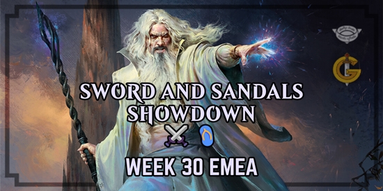 Sword and Sandals Showdown: EMEA Week 30 - tournament brand image