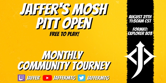 Jaffer's Mosh Pitt Open - Explorer - tournament brand image