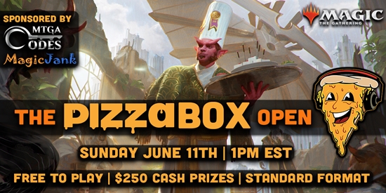 The Pizza Box Open: Standard - tournament brand image