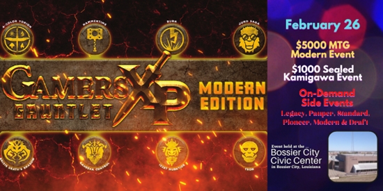 Gamers XP Gauntlet: Modern Edition - tournament brand image
