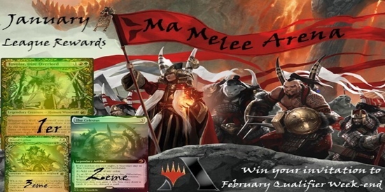 Ma Melee Arena ALCHEMY Jan#1 - League for Feb. Qualifier W-E Invitations - tournament brand image