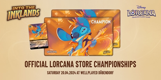 Official Swiss Lorcana Store Championships | Into the Inklands - tournament brand image