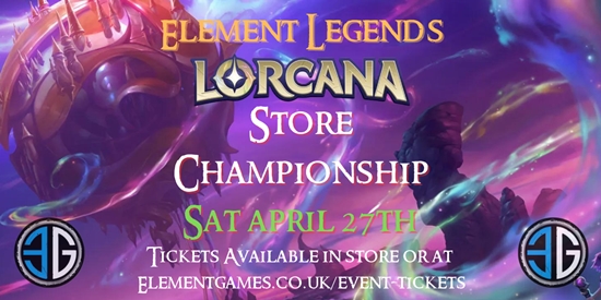Lorcana Into the Inklands Championship - Element Games Store Championship - tournament brand image