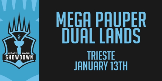 Mega Pauper - Pauper Constructed - Dual Lands Edition - tournament brand image