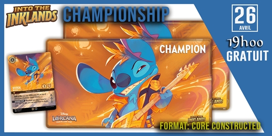 Official Lorcana Into the Inklands Store Championships - tournament brand image