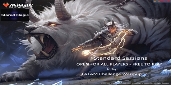 Standard Sessions -LATAM Challenge Warmup - OPEN FOR ALL PLAYERS - FREE TO PLAY - tournament brand image