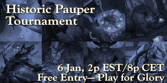 MTGA Pauper: Historic Pauper Tournament (6 Jan '24) - tournament brand image