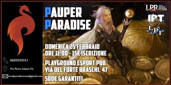 IPT Pauper Paradise - tournament brand image