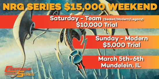 NRG Series $5,000 Trial - Chicagoland (Modern) - tournament brand image