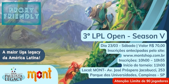 3º LPL OPEN - SEASON V - LIGA PAULISTA LEGACY - tournament brand image