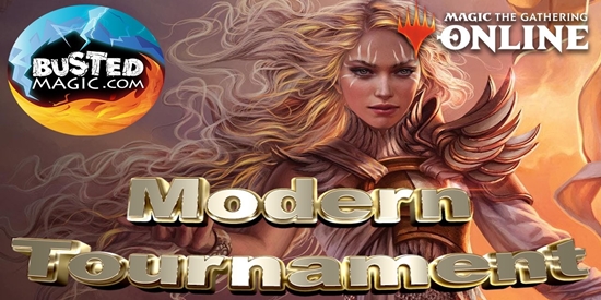 Busted Magic Modern FREE Tourney £30 in prizes - tournament brand image