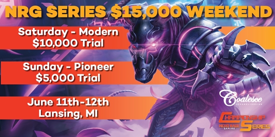 NRG Series $5,000 Trial - Lansing (Pioneer) - tournament brand image