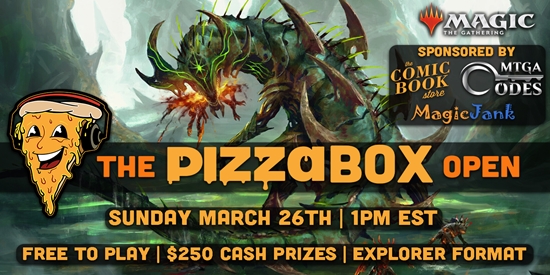 The Pizza Box Open: Explorer - tournament brand image