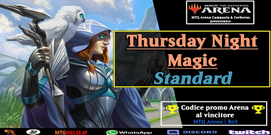 MTG Arena Campania - Thursday Night Magic Standard - tournament brand image