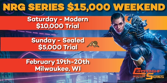 NRG Series $10,000 Trial - Milwaukee (Modern) - tournament brand image
