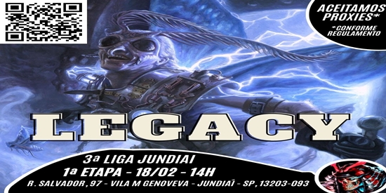 1ª Etapa - 3ª Liga Legacy Jundiaí - tournament brand image