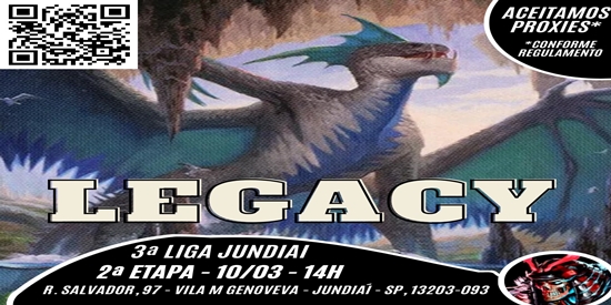 2ª Etapa - 3ª Liga Legacy Jundiaí - tournament brand image
