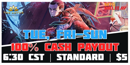 The Lotus Lookout's Standard 100% CASH Payout Weekly - tournament brand image