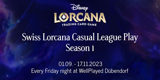 Swiss Lorcana Casual League Play (Season 1 - The First Chapter)