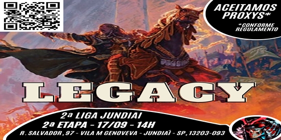 2ª Etapa - 2ª Liga Legacy Jundiaí - tournament brand image