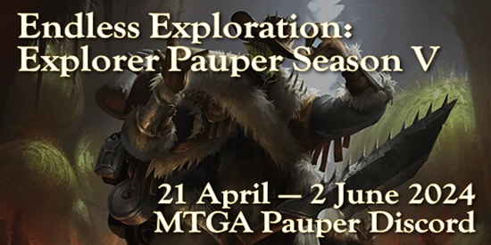Endless Exploration: Explorer Pauper Season V - tournament brand image