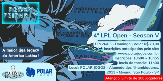 4º LPL OPEN - SEASON V - Liga Paulista Legacy - tournament brand image