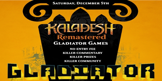 The Gladiator Games: Kaladesh Remastered - tournament brand image