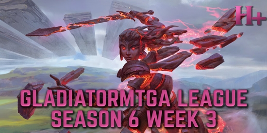 GladiatorMTGA League: Season 6, Week 3 - tournament brand image