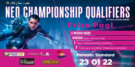 NEO CHAMPIONSHIP QUALIFIERS by 5CH LATAM SERIES - tournament brand image