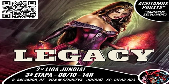 3ª Etapa - 2ª Liga Legacy Jundiaí - tournament brand image